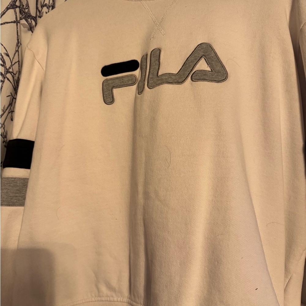 Fila Men's Cream Sweater